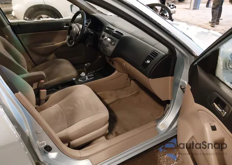 2003 Honda Civic Hybrid из США, поврежденный, VIN JHMES96683S030208